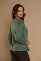 Chaleco (Mu) M/L Melange C/Polera Give A56419 Verde - Miniatura 4