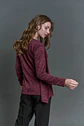 Chaleco (Mu) M/L Melange C/Polera Give A56419 Burdeo - Miniatura 2