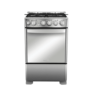 Cocina de Piso a Gas 55 cm Inox Mabe - CMC5560FX1