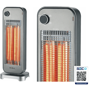 Estufa Fibra de Carbono con Rotacion Toulouse DORAL 