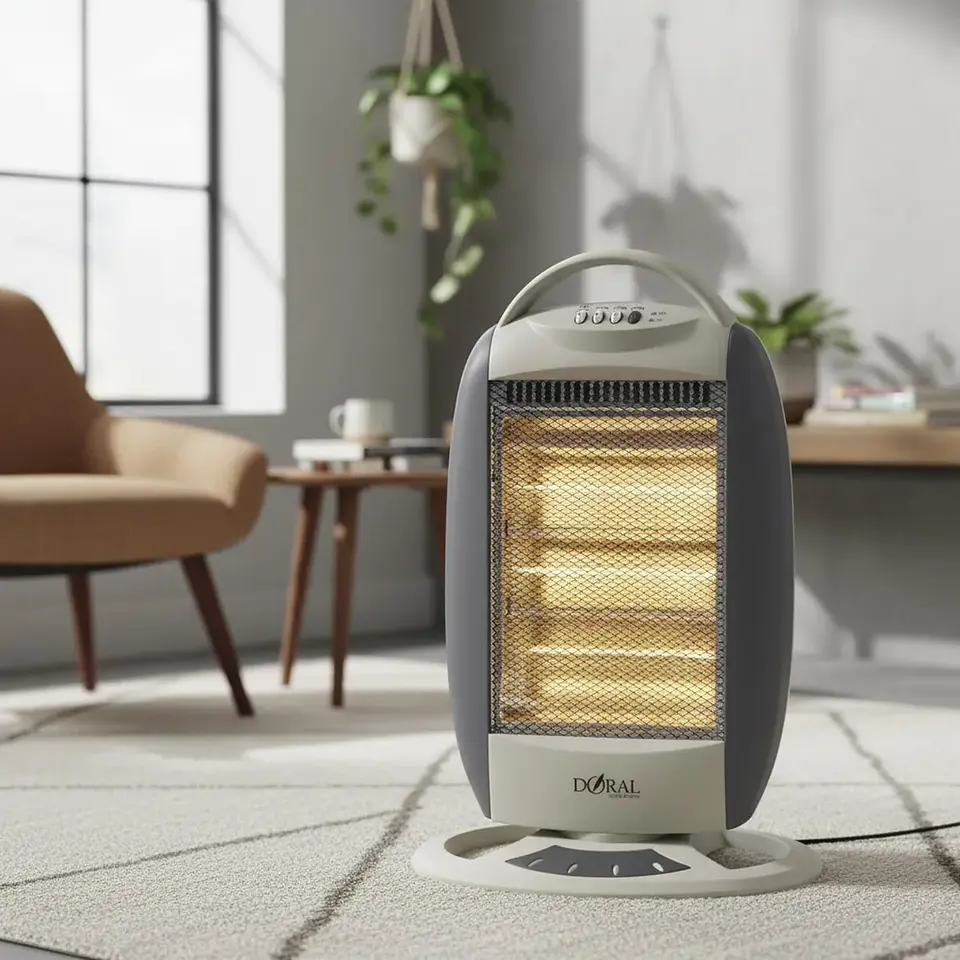 Estufa Halógena Con Rotación Le-Roy  Doral Clim  2