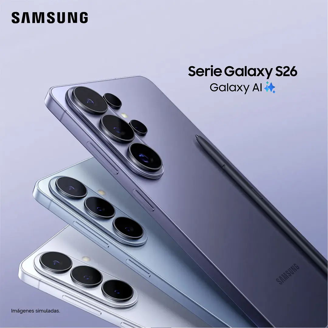 TELEFONO SAMSUNG S26+ 256GB SKY BLUE MOVIL SAMSUNG (TELEFONIA) SM-S947BLBJLTL 6