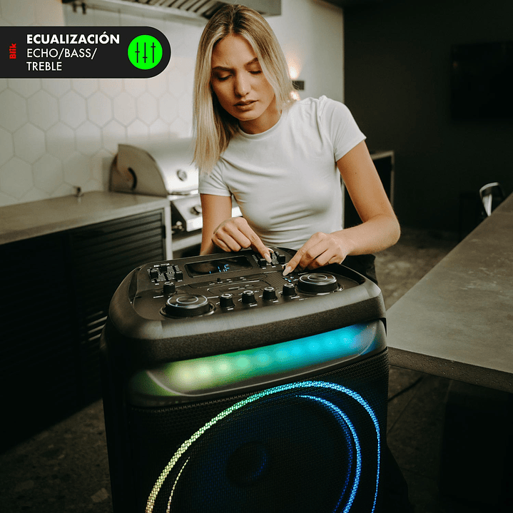 PARLANTE KARA BT MIC BLIK ULTRABASS15 4