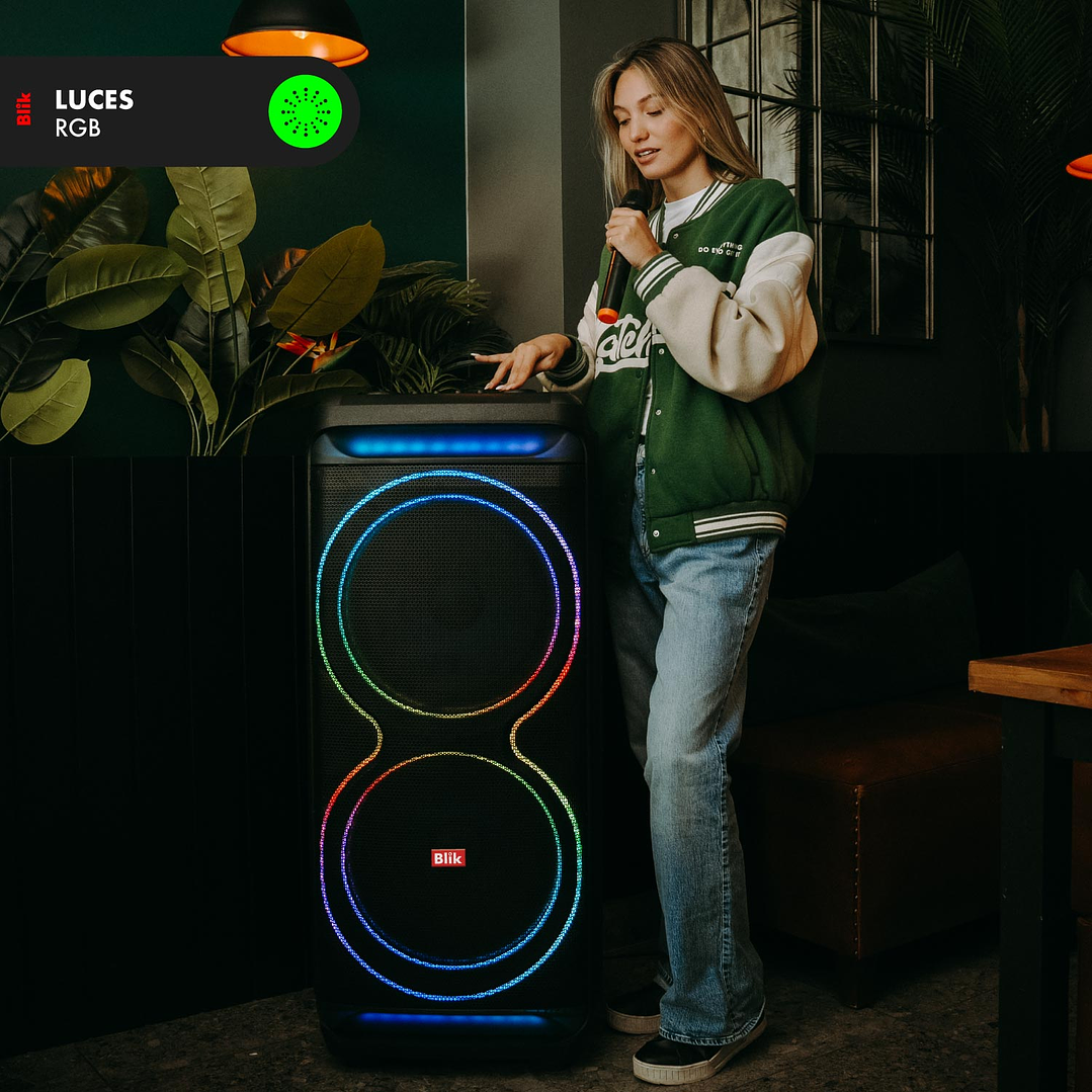 PARLANTE KARA BT MIC BLIK ULTRABASS15 6