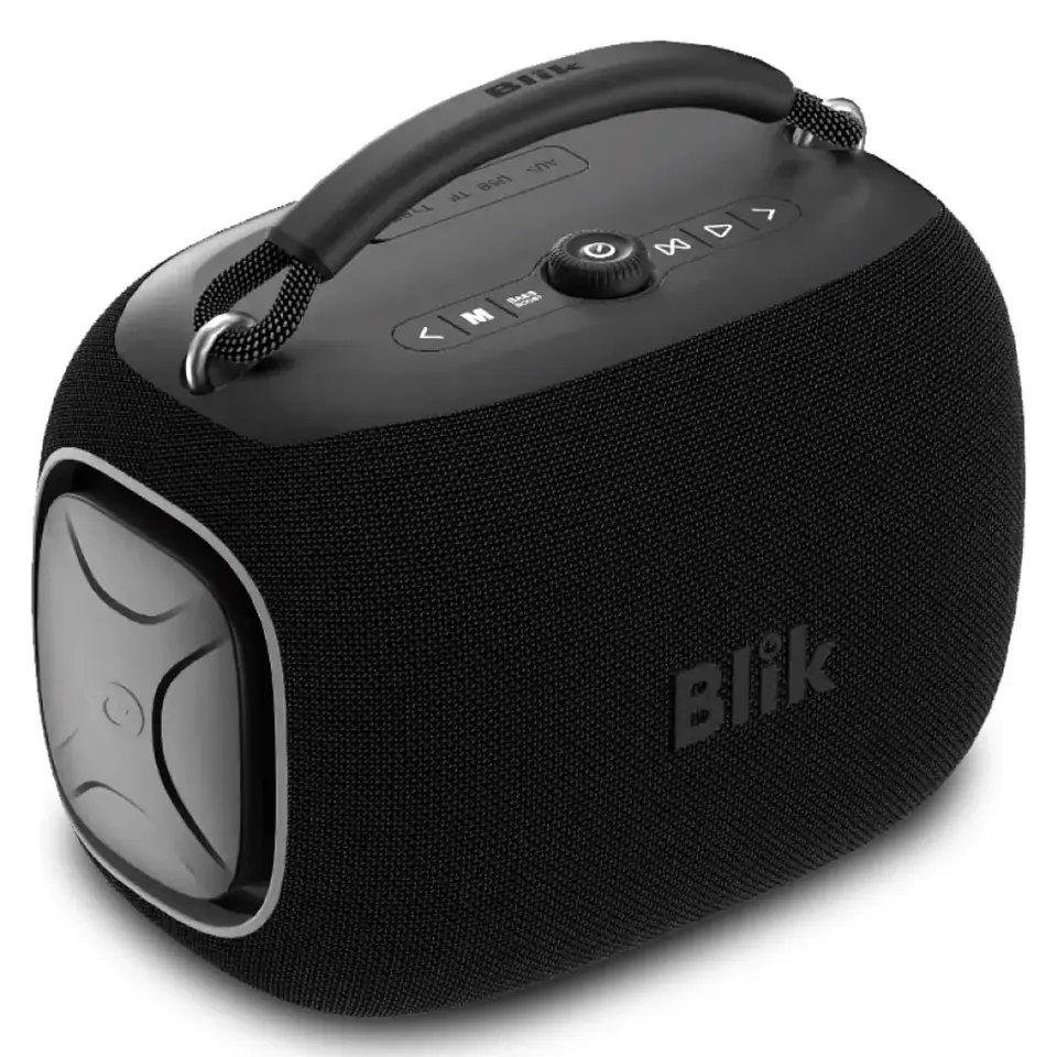 Parlante Bt Port 100W Ipx5 Blik Hypebox-Blk 2