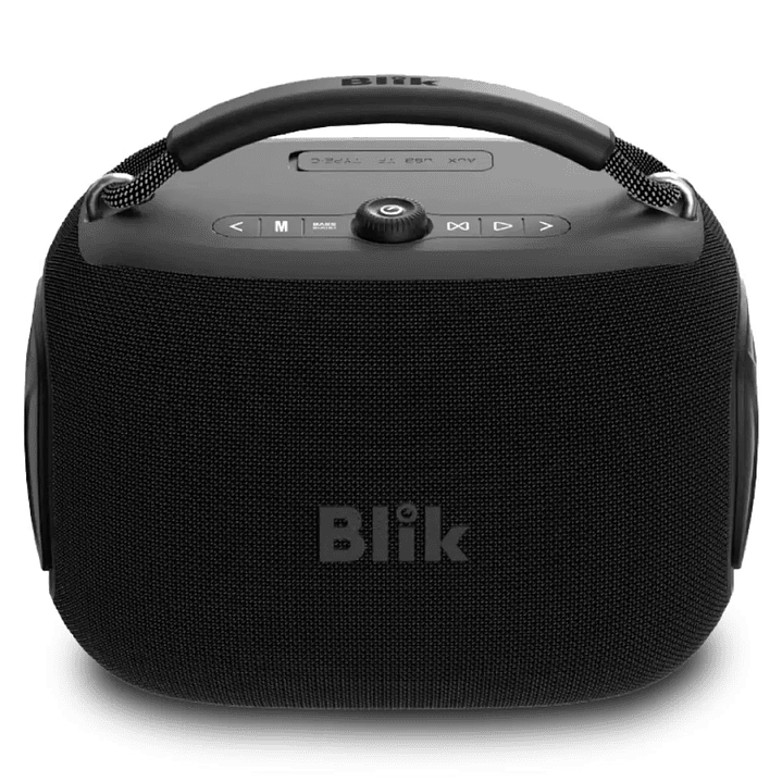 PARLANTE BT PORT 100W IPX5 BLIK HYPEBOX-BLK 3