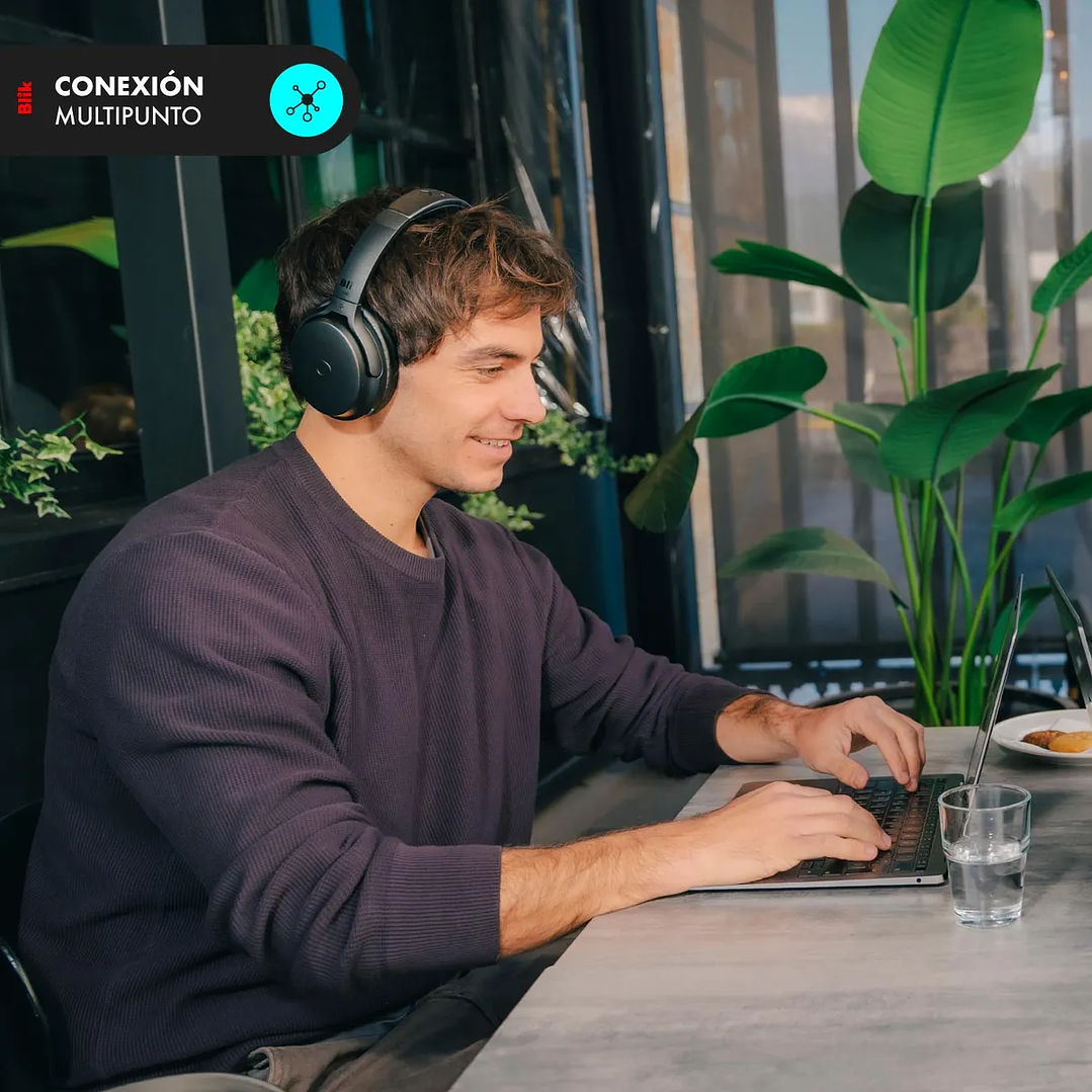 AUDIFONO BT ON CANCEL NEGRO BLIK NEO-BLK 5