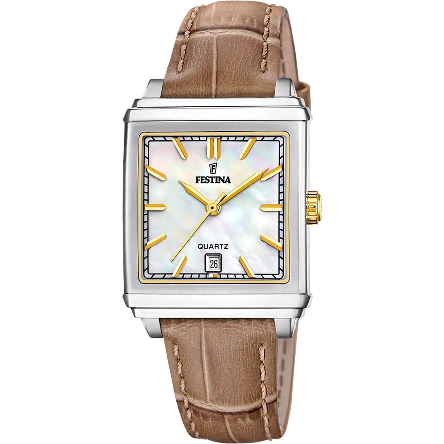Reloj Mujer Cuero Tipo Cartier Festina 20682-4 1