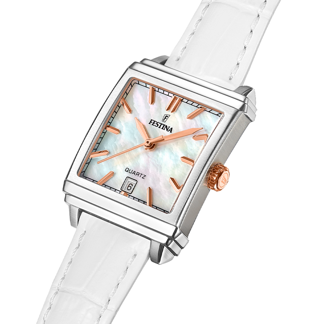 RELOJ MUJER CUERO TIPO CARTIER FESTINA 20682-1 2