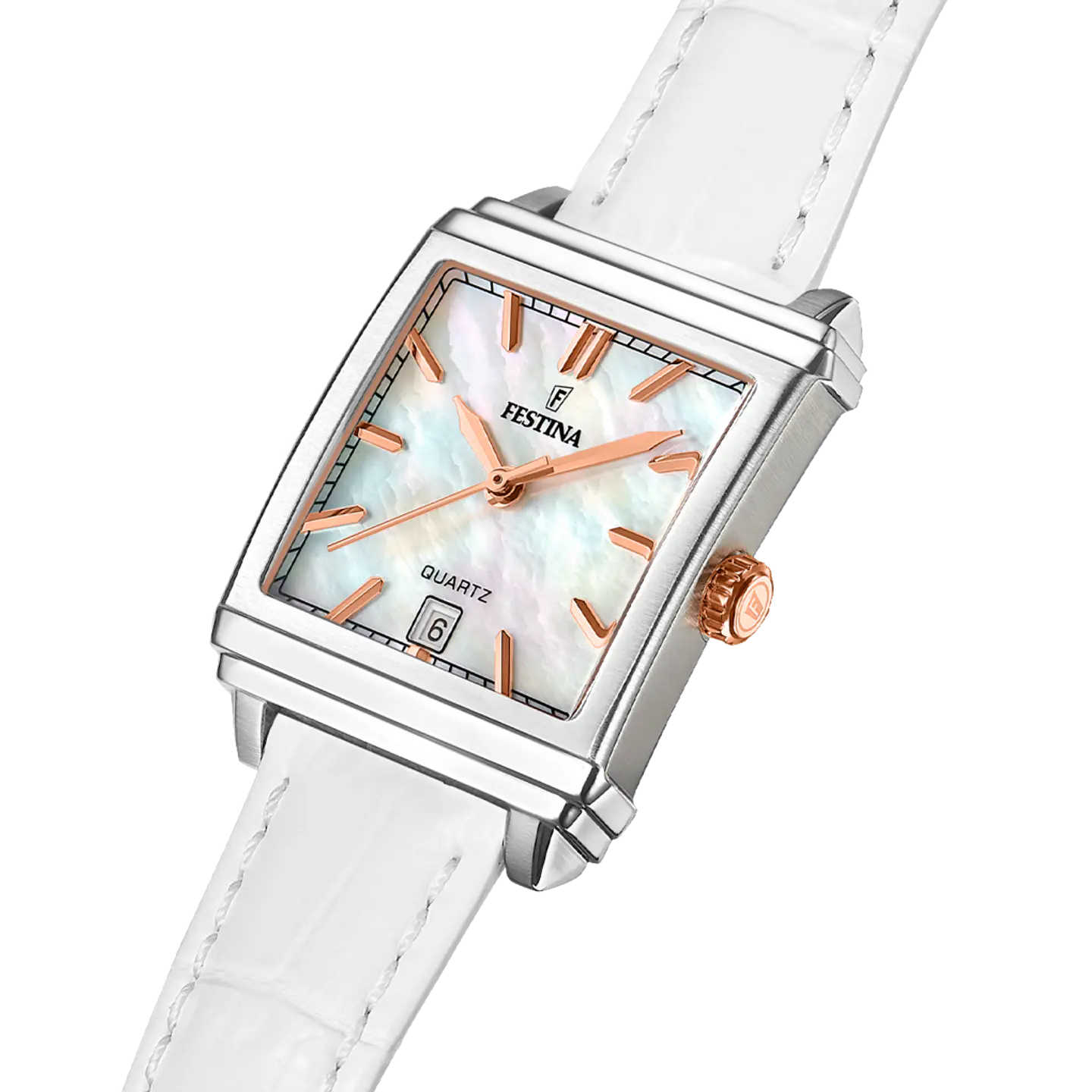 Reloj Mujer Cuero Tipo Cartier Festina 20682-1 2