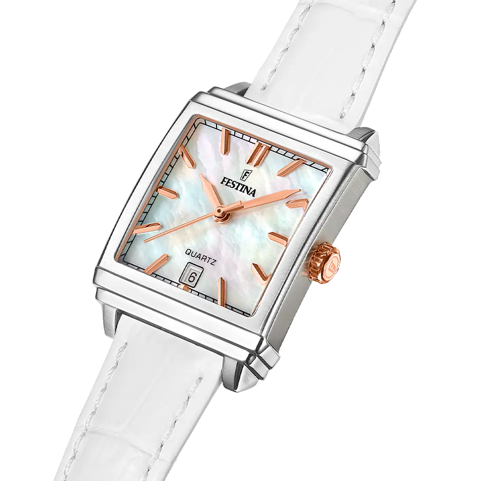 Reloj Mujer Cuero Tipo Cartier Festina 20682-1 2