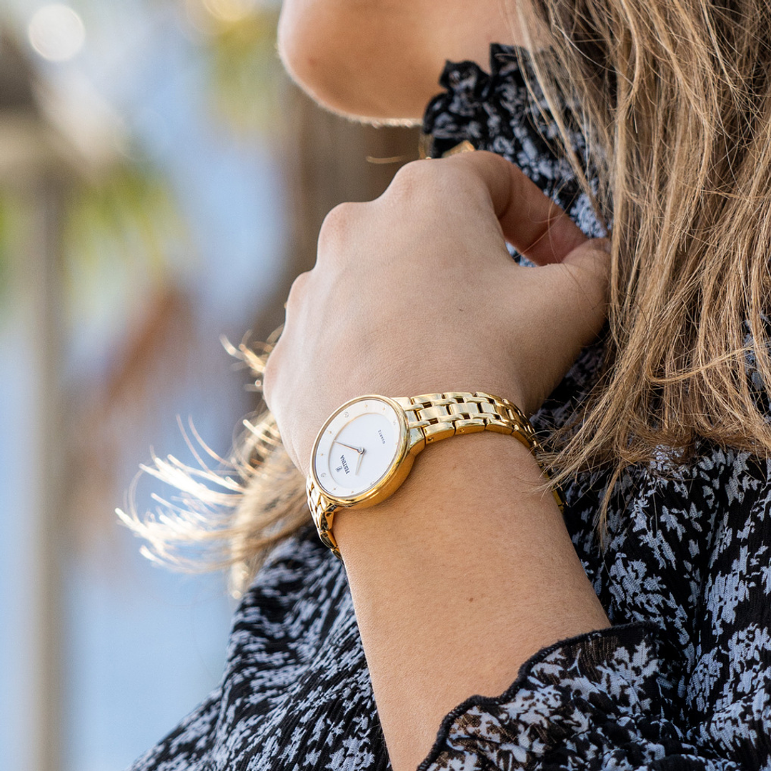 RELOJ MUJER. BICOLOR DORADO FESTINA 20601-1 2