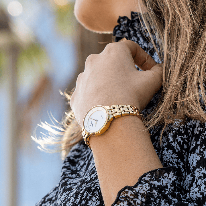 RELOJ MUJER. BICOLOR DORADO FESTINA 20601-1 2