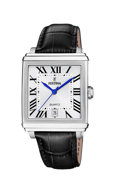 RELOJ HOMBRE CUERO TIPO CARTIER FESTINA 20681-1