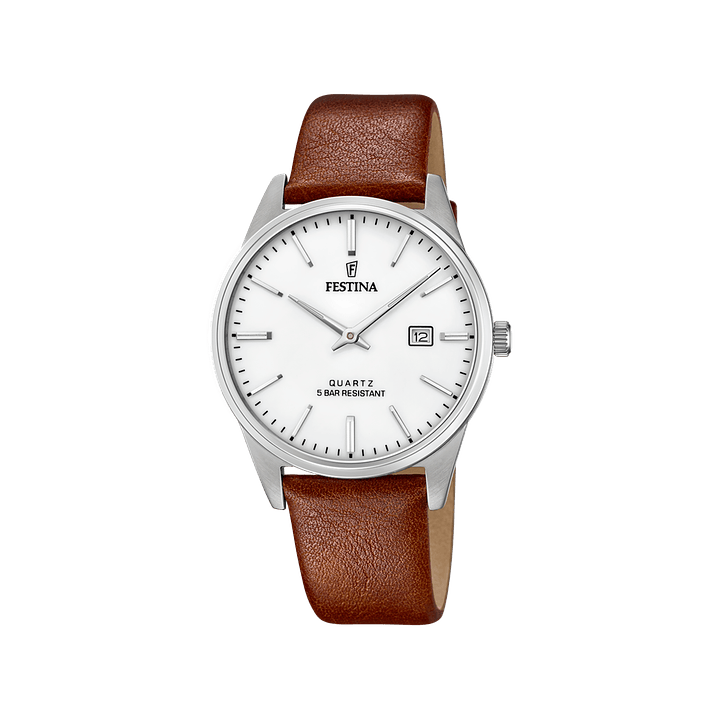 RELOJ HOMBRE CUERO CLASICO FESTINA 20512-2 1