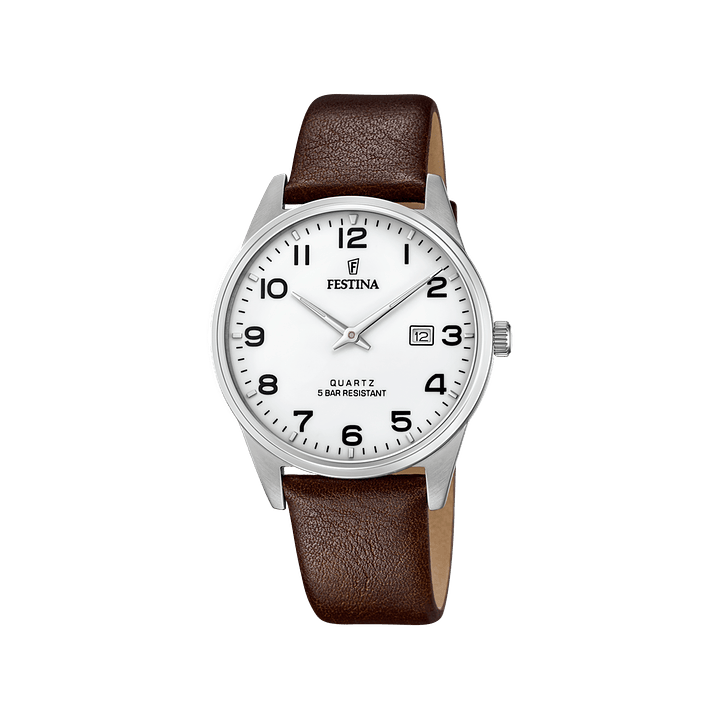 RELOJ HOMBRE CUERO CLASICO FESTINA 20512-1 1