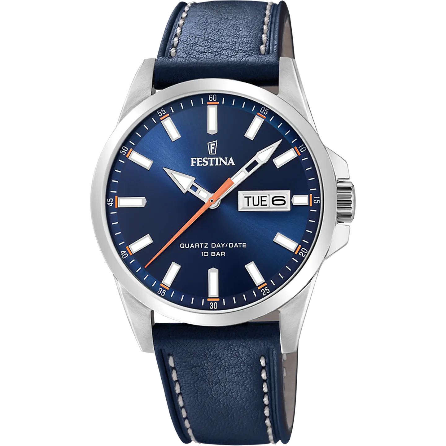 Reloj Hombre Cuero Doble Calendario Festina 20358-3 1