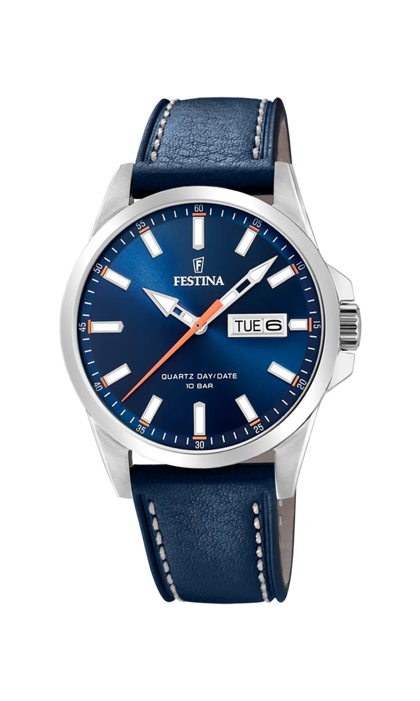 Reloj Hombre Cuero Doble Calendario Festina 20358-3 3