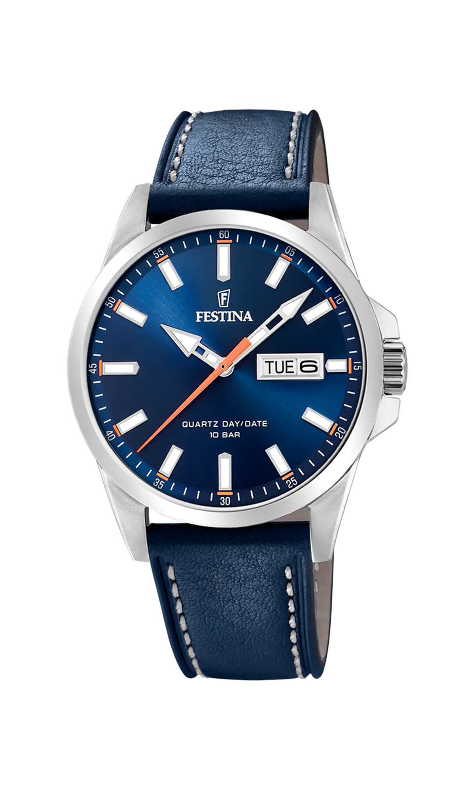 Reloj Hombre Cuero Doble Calendario Festina 20358-3 3