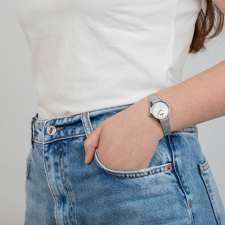 RELOJ MUJER. ACERO SWAROVSKI COLORES FESTINA 20494-1 2