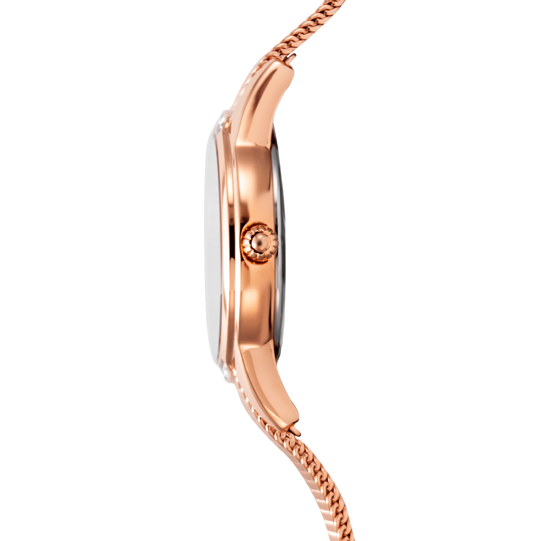 RELOJ MUJER. DORADO SWAROVSKI COLORES FESTINA 20496-1 2