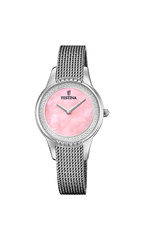 RELOJ MUJER. ACERO SWAROVSKI COLORES FESTINA 20494-5