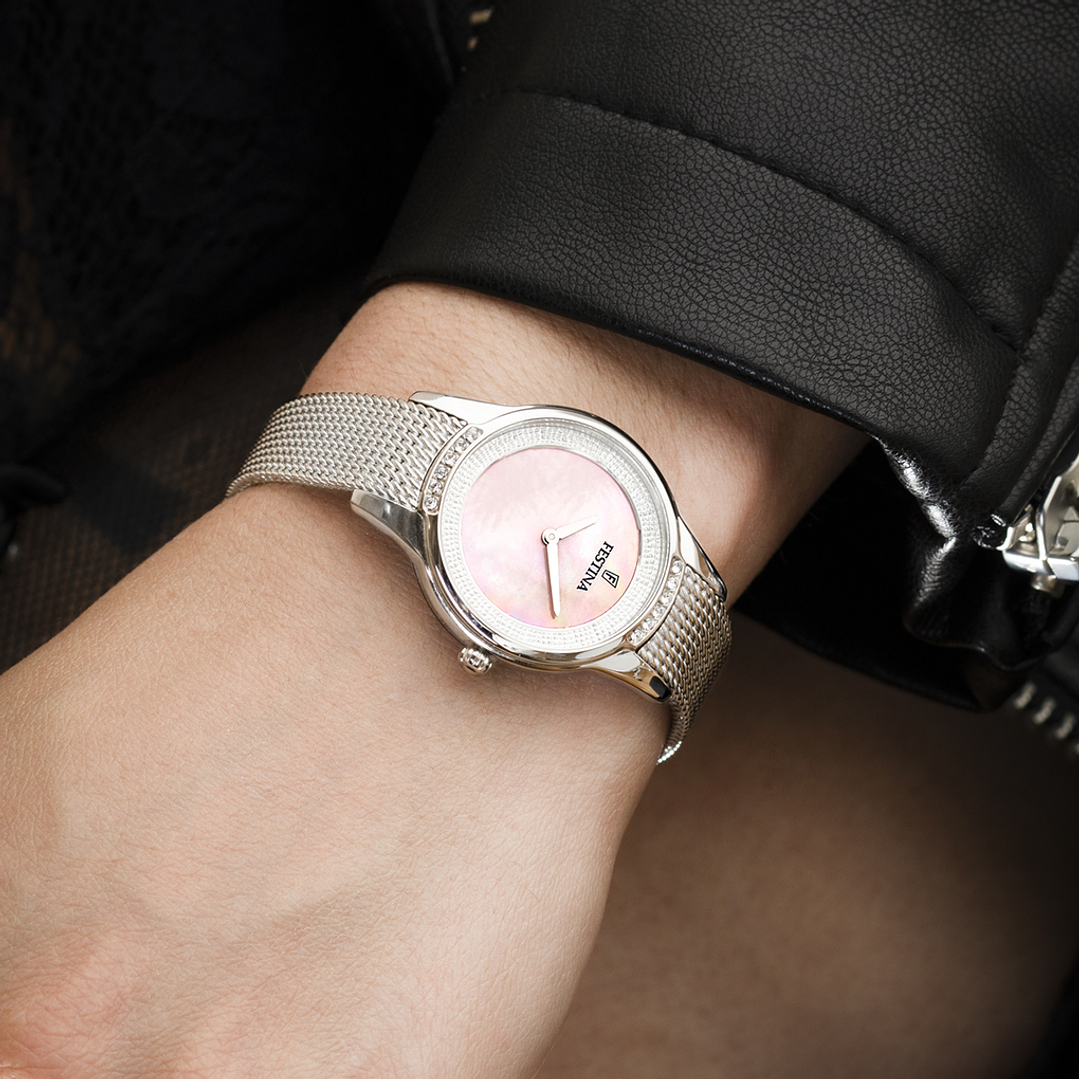 RELOJ MUJER. ACERO SWAROVSKI COLORES FESTINA 20494-5 3