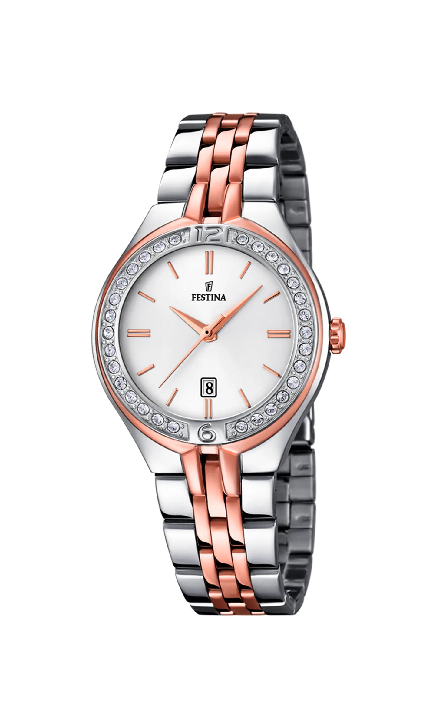 Reloj Mujer Bicolor Zircones Festina 16868-2 1