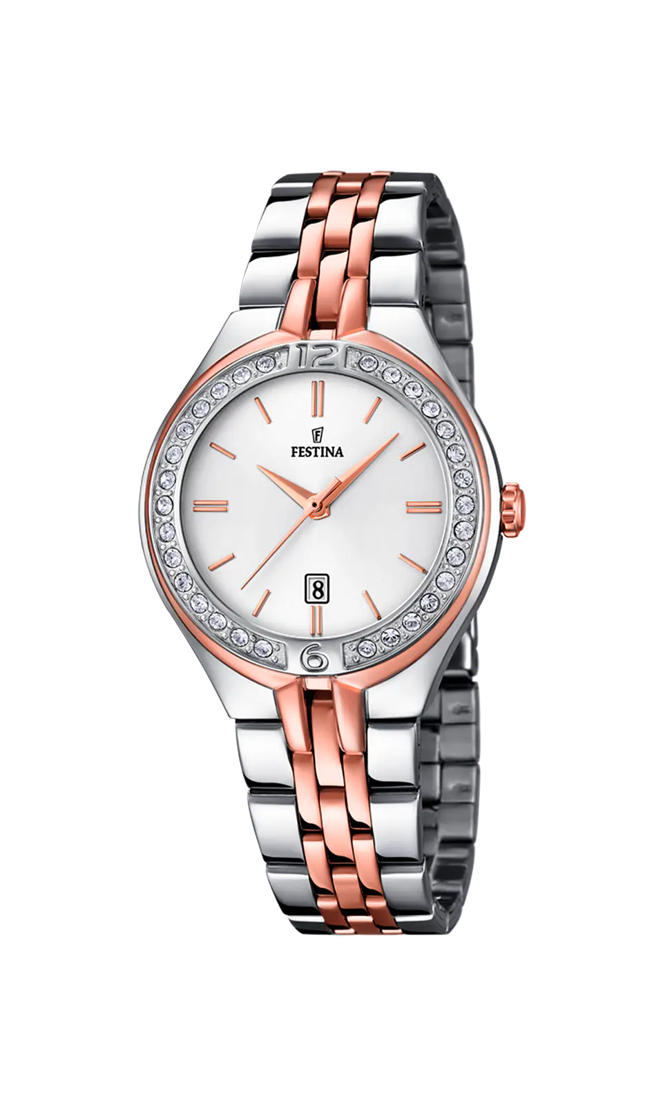 Reloj Mujer Bicolor Zircones Festina 16868-2 1