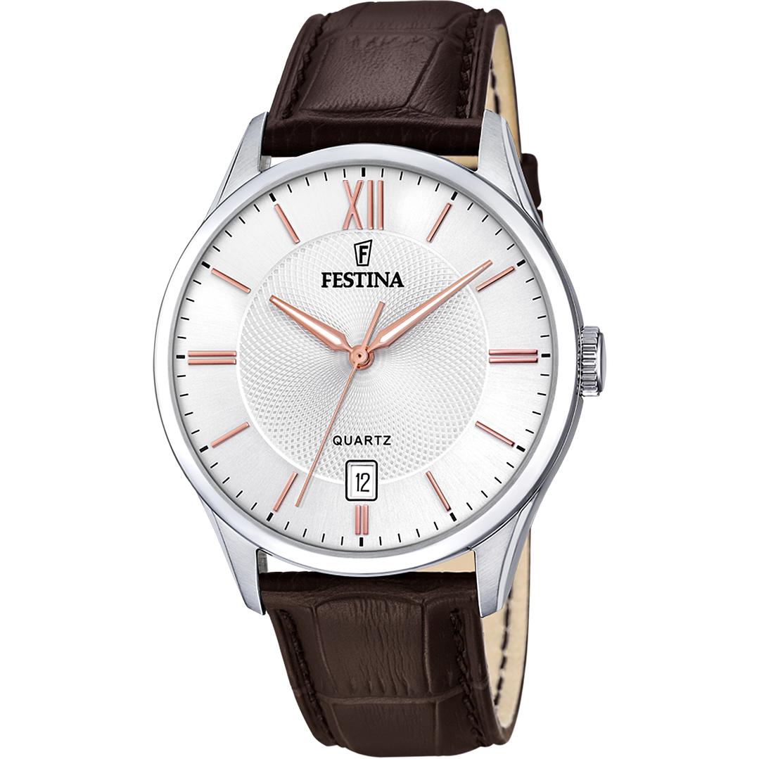 RELOJ HOMBRE CUERO CLASICO FESTINA 20426-4 1