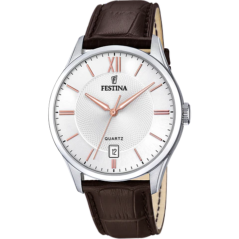 RELOJ HOMBRE CUERO CLASICO FESTINA 20426-4