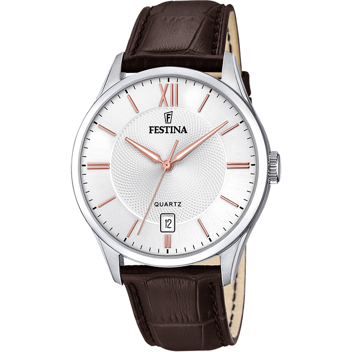 RELOJ HOMBRE CUERO CLASICO FESTINA 20426-4 1
