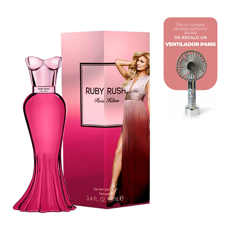 PERFUME PARIS HILTON RUBY RUSH EDP 100 ML 