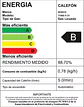Calefon Ionizado 5L Tn Gl Bosch Linea Bca Therm - Miniatura 4