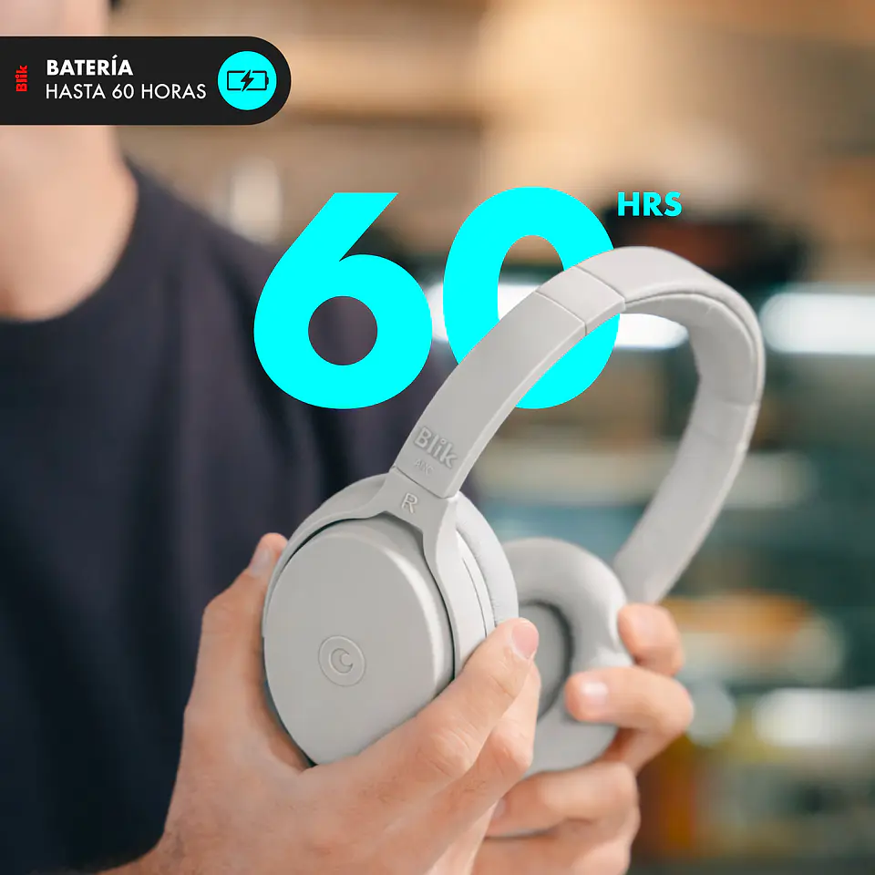 Audifono Bt On Cancel Gris Blik Neo-Gra 3