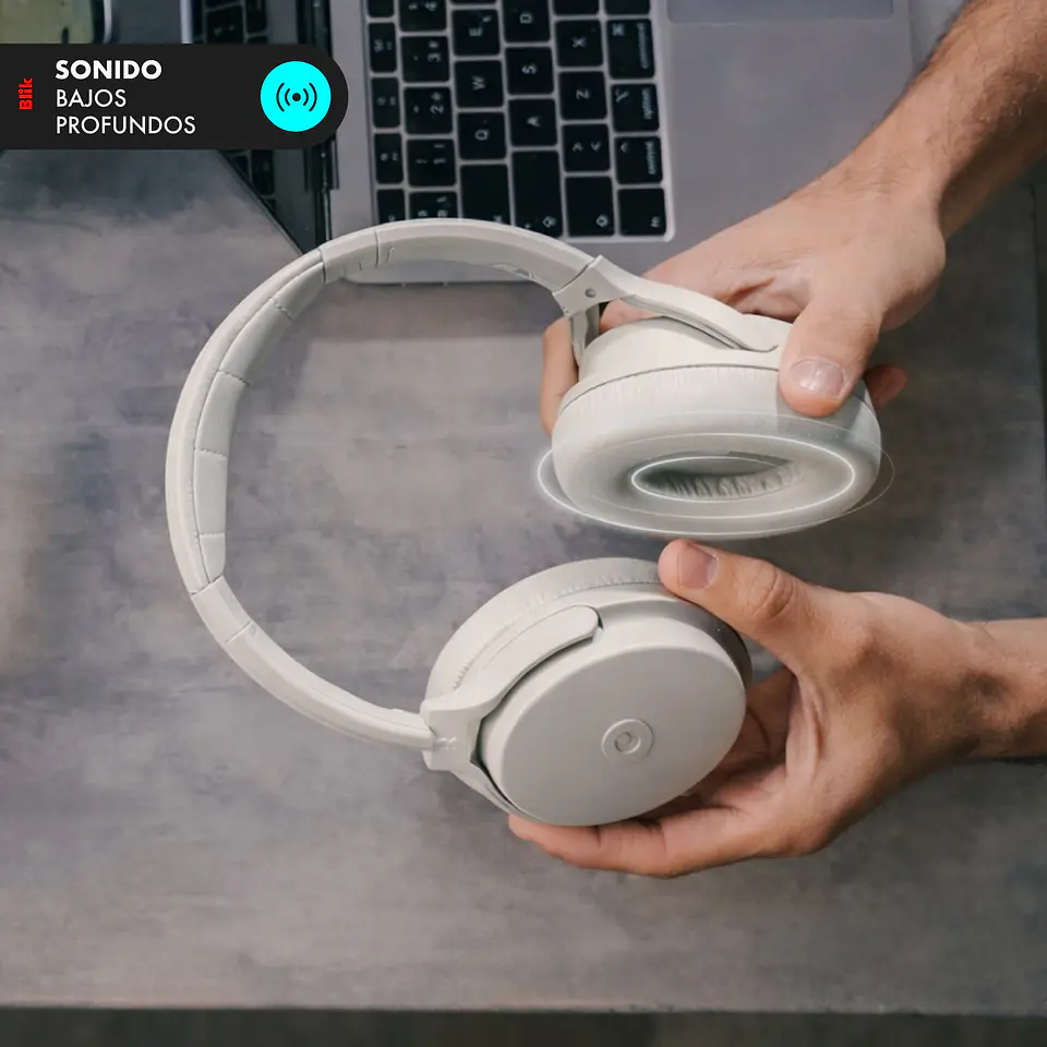 Audifono Bt On Cancel Gris Blik Neo-Gra 5
