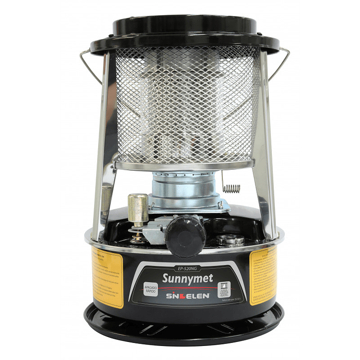 ESTUFA A PARAFINA SUNNYMET SINDELEN CALEFACCION EP-520NG 1