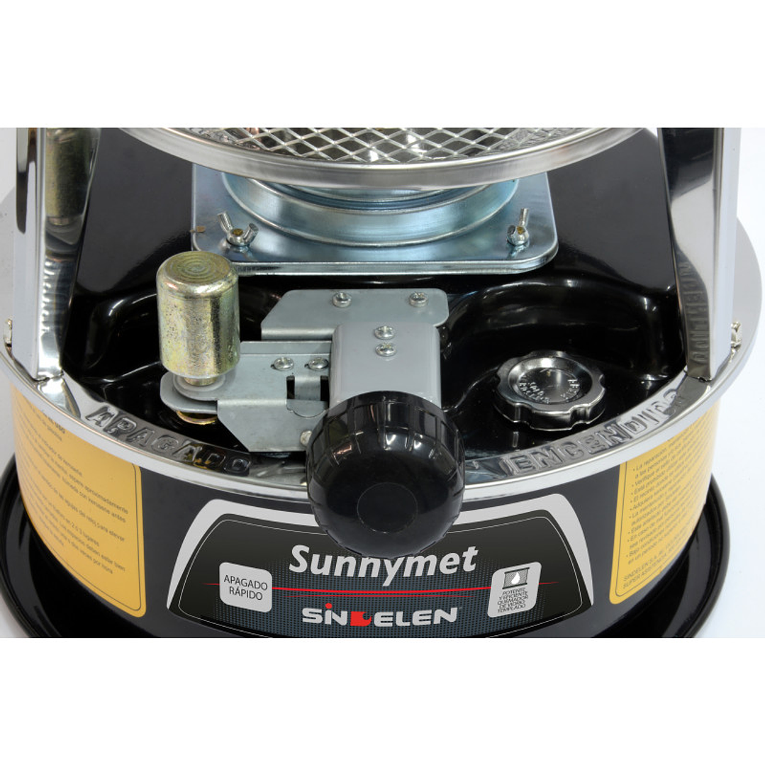 ESTUFA A PARAFINA SUNNYMET SINDELEN CALEFACCION EP-520NG 3