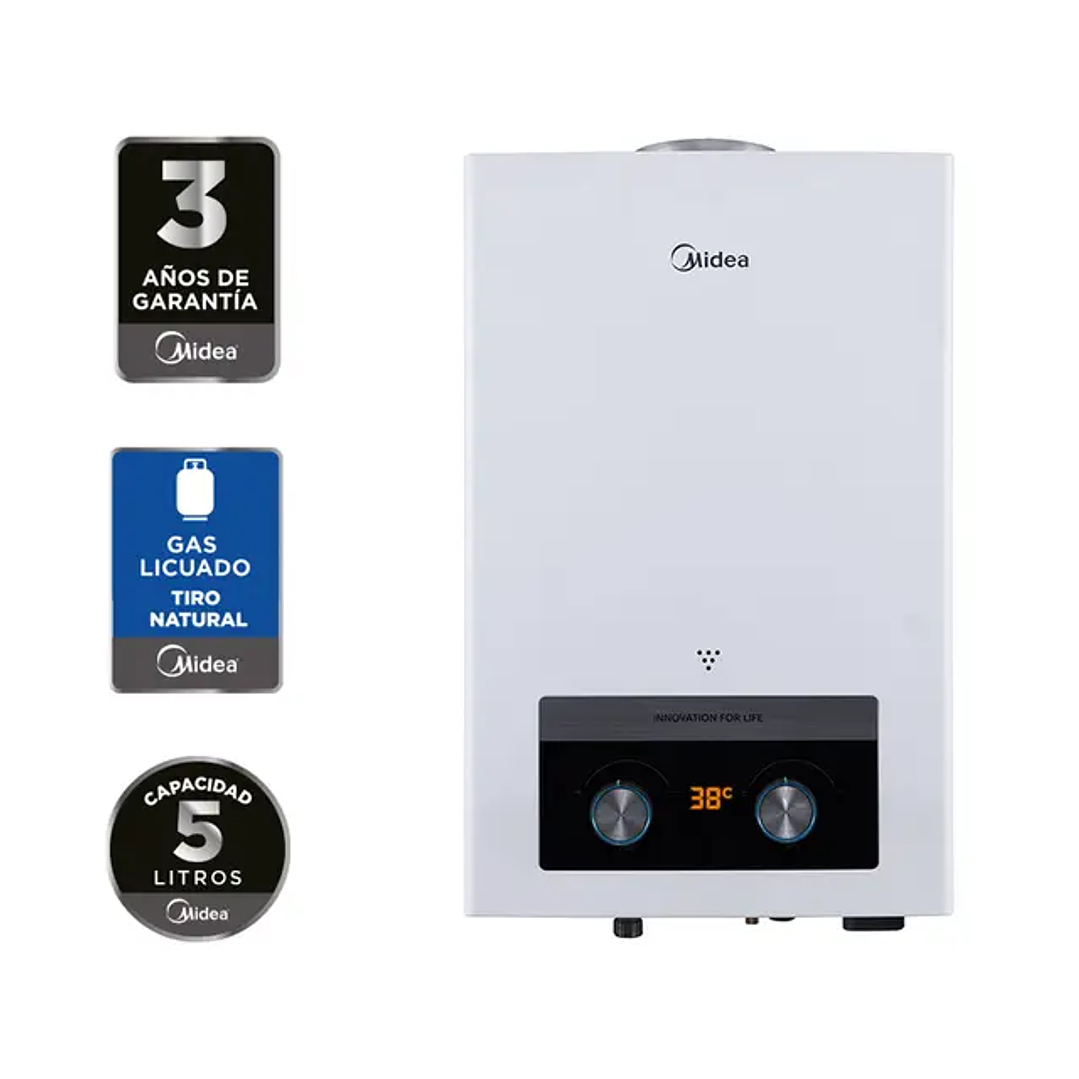 CALEFON 7L TN GL MIDEA MGWH7-14MDNCLW-GL 2