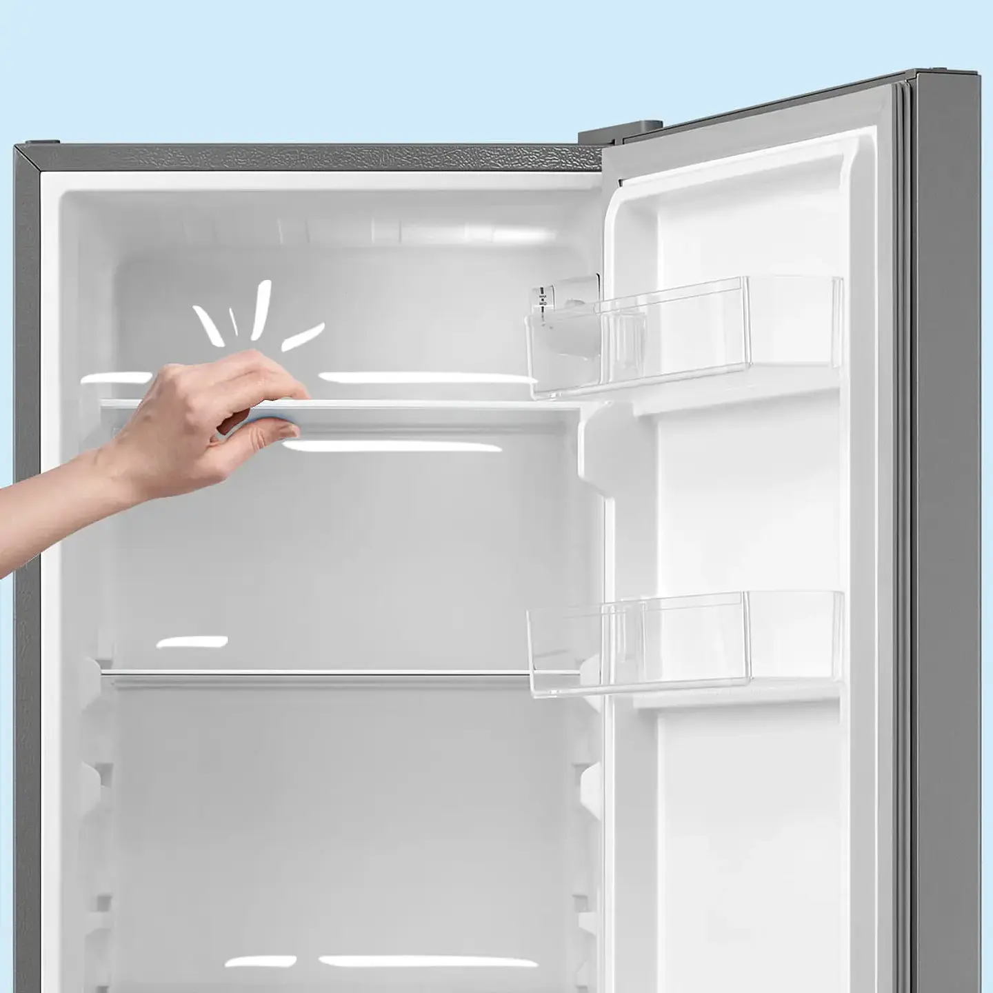 Refrig. Bottom Fd 174L Midea Mdrb241Fge50M 6