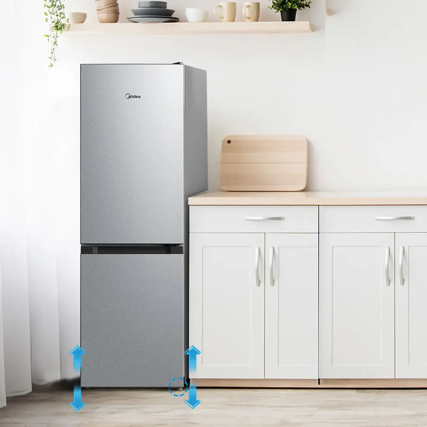 Refrig. Bottom Fd 174L Midea Mdrb241Fge50M 11