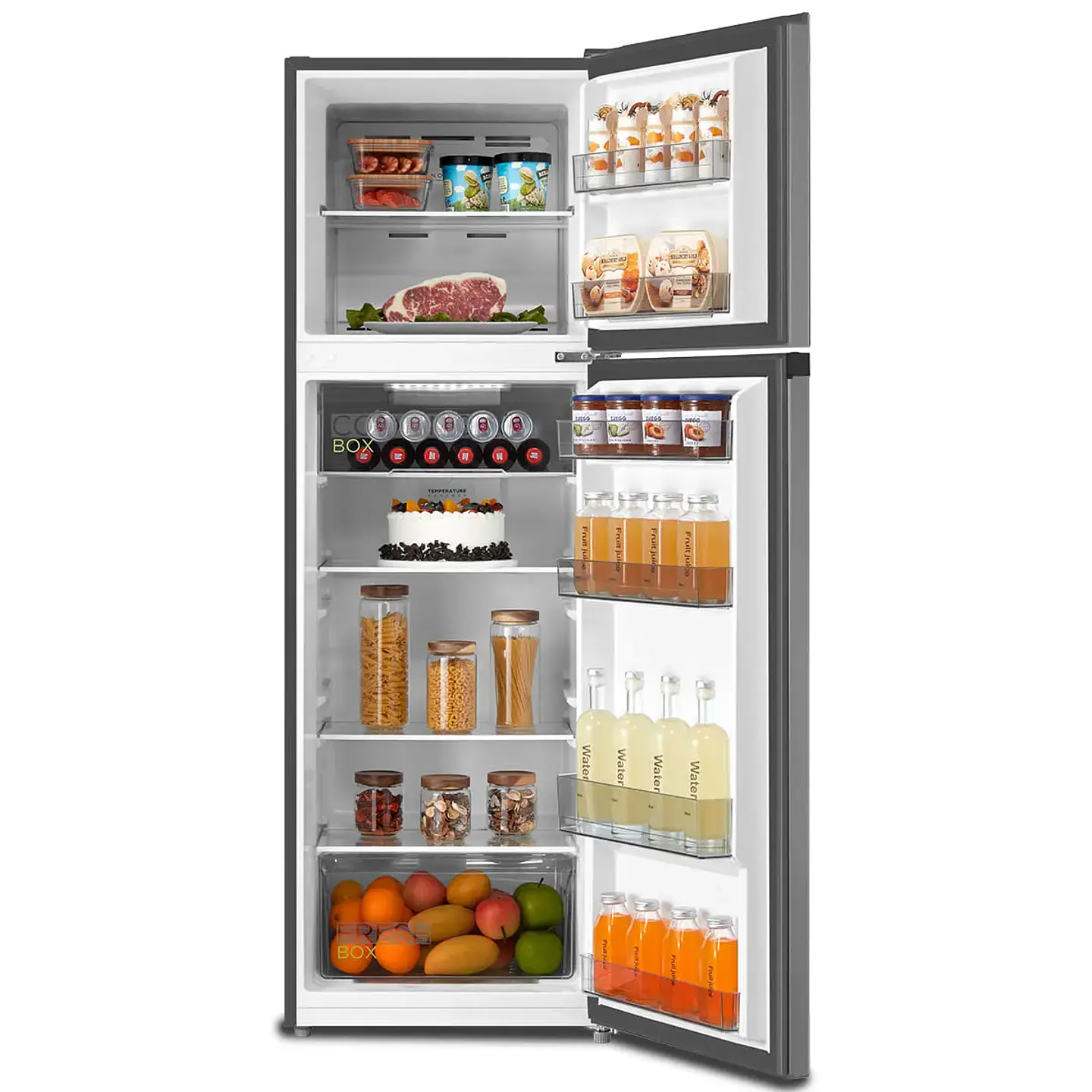 Refrigerador Top Mount No Frost 266 Lts Mdrt385Mte50In Midea 5