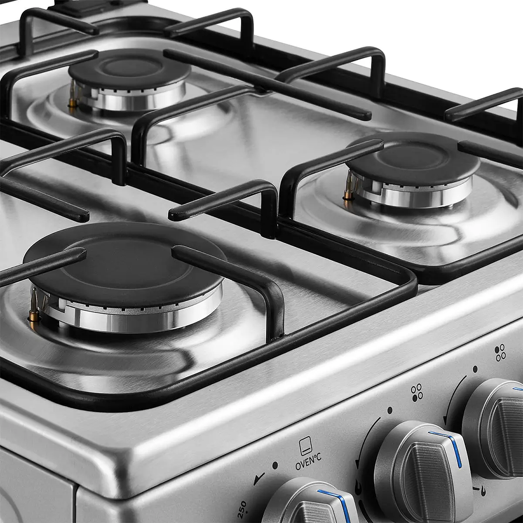 COCINA GAS 4Q SILVER MIDEA MFO-MG20TCSSL 7