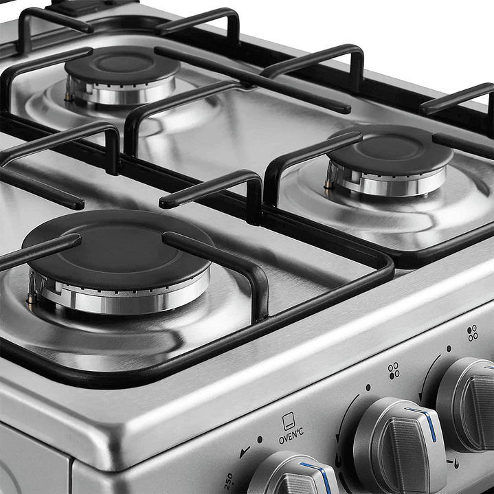 COCINA GAS 4Q SILVER MIDEA MFO-MG20TCSSL 7