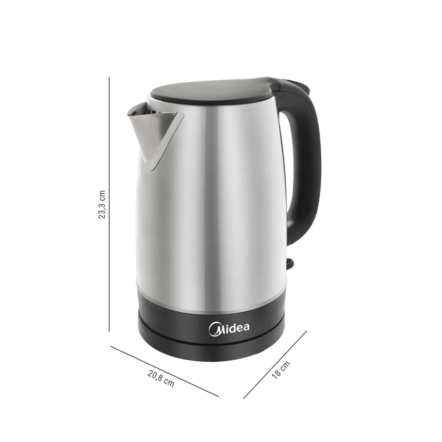 Hervidor Inox 1,7 Lt Midea Mk-17S32A 2