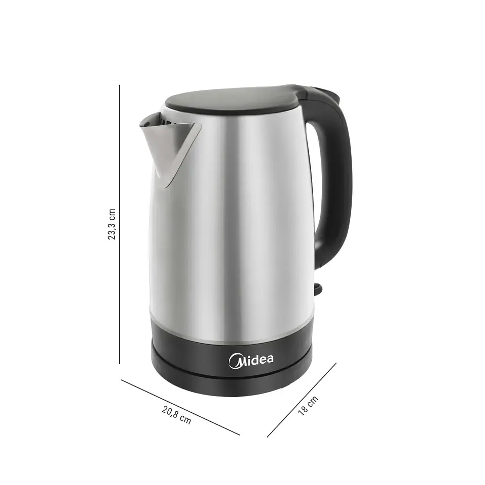 Hervidor Inox 1,7 Lt Midea Mk-17S32A 2