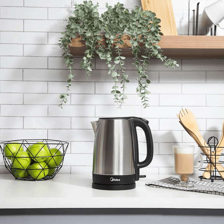 HERVIDOR INOX 1,7 LT MIDEA MK-17S32A 4