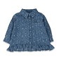 BLUSA (BA) M/L CHAMBRAY WINTER PILLIN PVZ706-24 DENIM 3 MESES - Miniatura 1