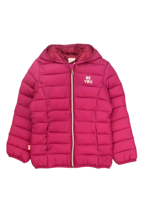 Parka (Ba) Fz C/G Acolchada Day To Day Ficcus 2420724 Magenta 6-12Meses