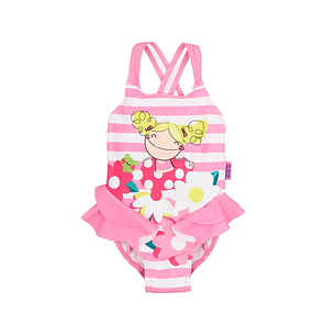 TRAJE DE BAÑO (BA) EST. GO FICCUS 2410221 ROSADO 12-18 MESES